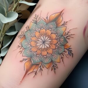 mandala hand tattoo designs