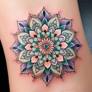 mandala sleeve tattoo designs