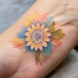 mandala tattoo designs for females