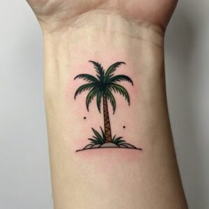 meaning of palm tree tattoo