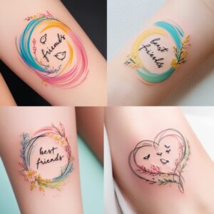 meaningful best friends tattoo