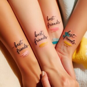 meaningful deep best friend tattoos