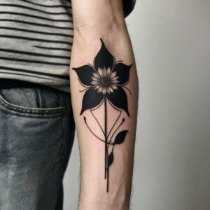 men’s floral tattoo sleeve