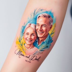 mom and dad tattoo designs