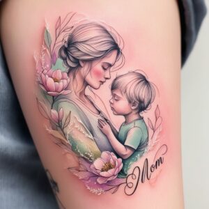 mom name tattoo ideas