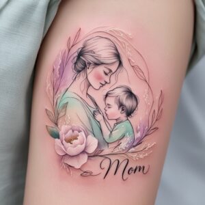 mom tattoo ideas for daughter