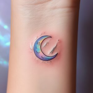 moon phase tattoo designs