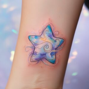 norcal star tattoo designs