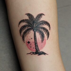 palm tree tattoos for guys