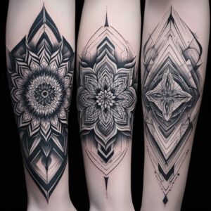 pattern geometric tattoo designs