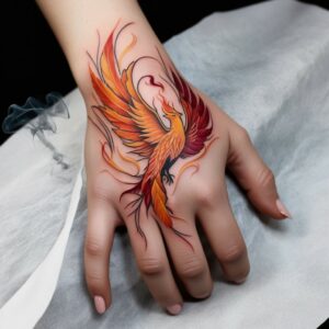 phoenix designs for tattoos