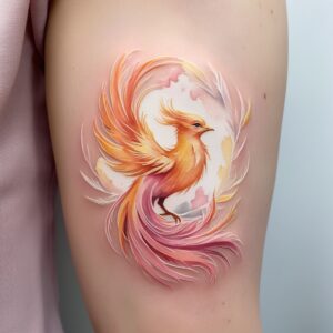 phoenix tattoo design