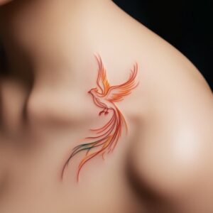 phoenix tattoo designs female