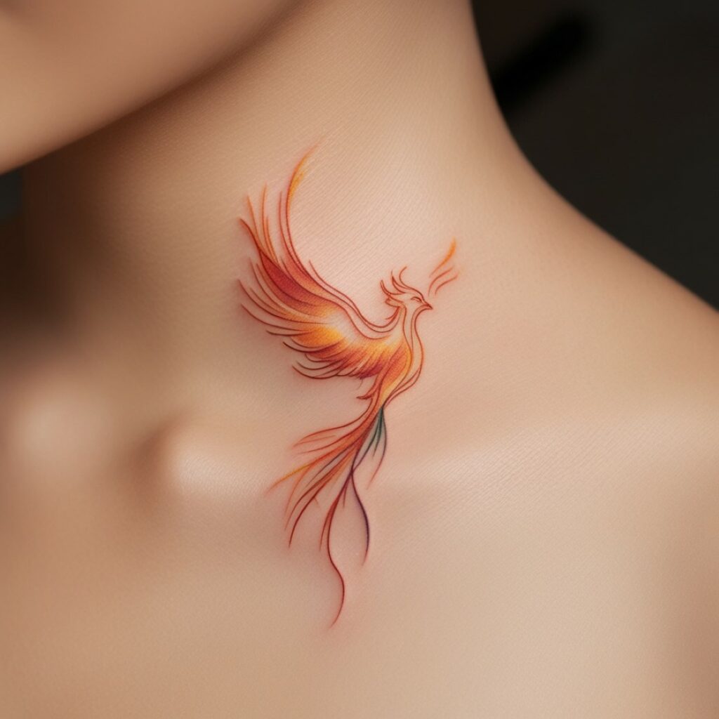 phoenix tattoo designs for men