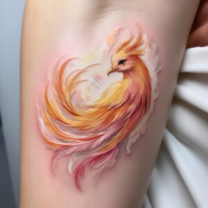 phoenix tattoo designs for women