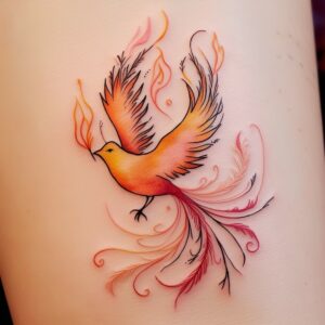 phoenix tattoo japanese designs