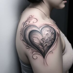 queen of hearts tattoo designs