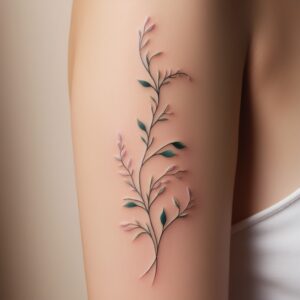 simple vine tattoo designs