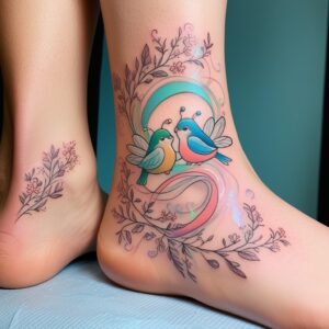 small female best friend tattoos