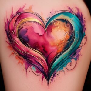 small heart tattoo designs