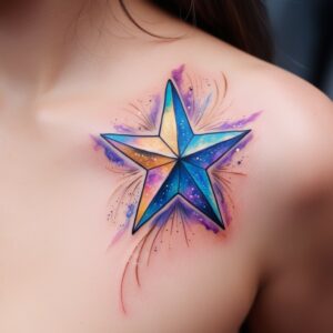 small star tattoo designs