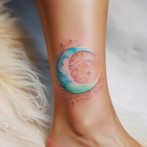 star moon and sun tattoo designs