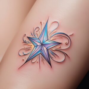 star moon sun tattoo designs