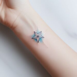 star moon tattoo designs