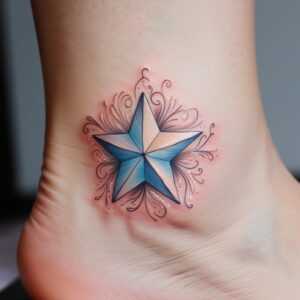 star tattoo designs for females