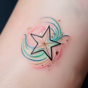 star tattoo designs for ladies