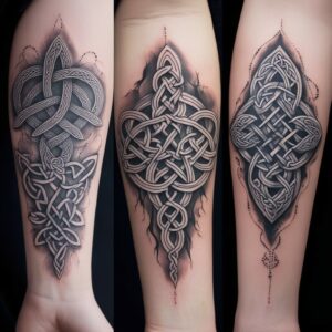 stencil celtic forearm tattoo designs