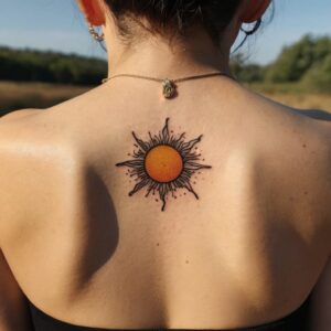 sun and moon tattoo designs for females