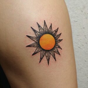 sun moon stars tattoo designs