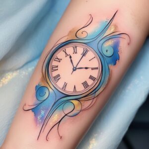 tattoo clock designs