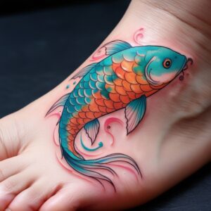 tattoo designs fish koi