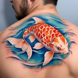 tattoo designs koi fish sleeve