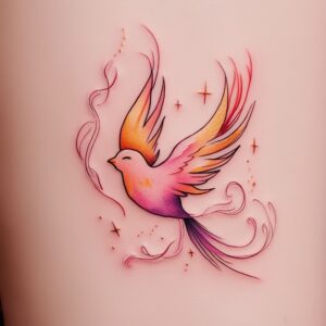 tattoo designs of a phoenix