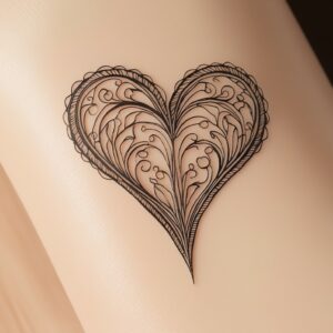 tattoo designs of broken heart