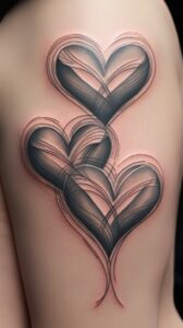 tattoo designs of names in a heart