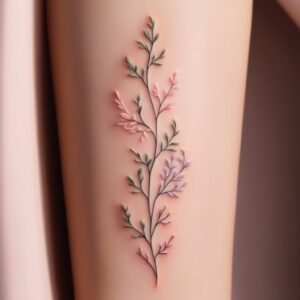 tattoo designs vines and flowers