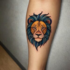 tattoo lion design