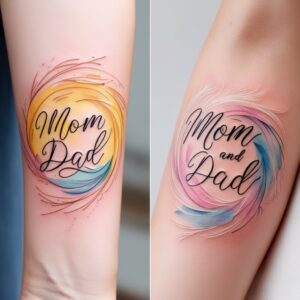 tattoos for mom and dad