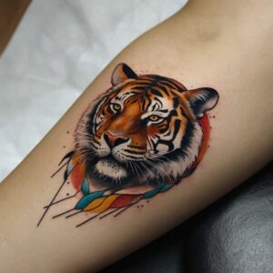 tiger eyes tattoo designs