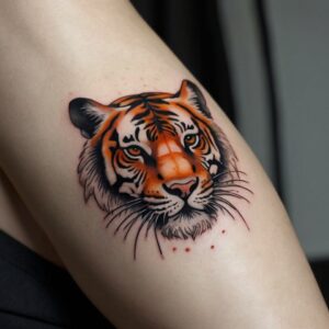 tiger tattoo designs for females