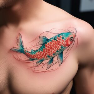 traditional japanese koi fish tattoo designs