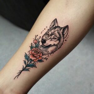 traditional wolf tattoo designs