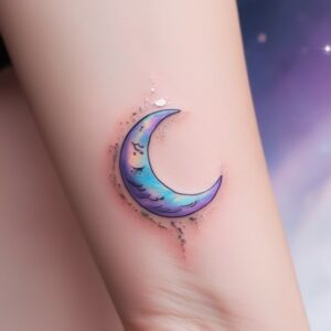 triple moon goddess tattoo designs