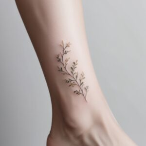 vine and rose tattoo designs