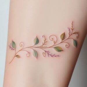 vine pattern tattoo designs