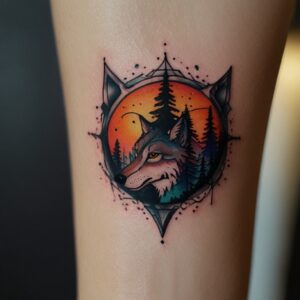 wolf tattoo designs